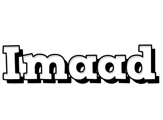 Imaad snowing logo