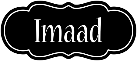 Imaad welcome logo