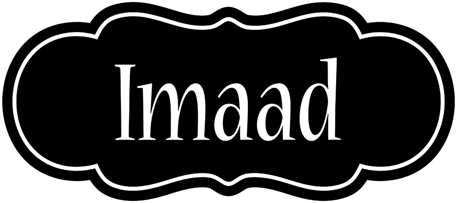 Imaad welcome logo