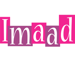 Imaad whine logo