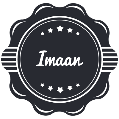 Imaan badge logo