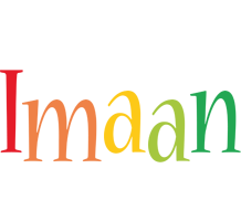Imaan Logo Name Logo Generator Smoothie Summer Birthday Kiddo Colors Style