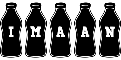 Imaan bottle logo