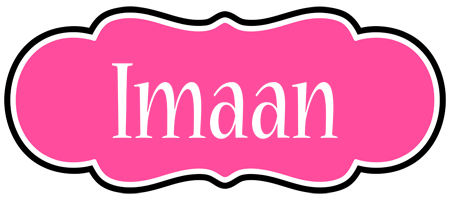 Imaan invitation logo