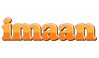 Imaan orange logo