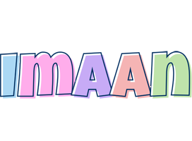 Imaan pastel logo