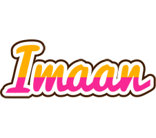 Imaan Logo Name Logo Generator Smoothie Summer Birthday Kiddo Colors Style