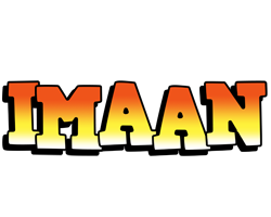 Imaan sunset logo