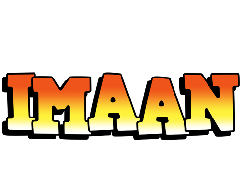Imaan sunset logo