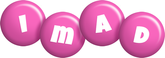 Imad candy-pink logo
