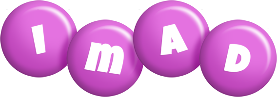 Imad candy-purple logo