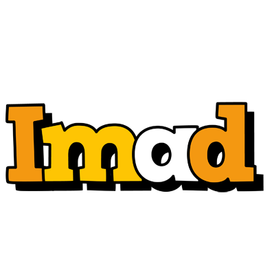 Imad cartoon logo