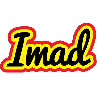 Imad flaming logo