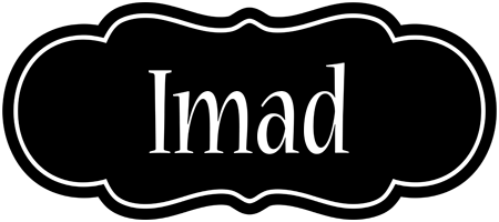 Imad welcome logo