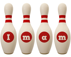Imam bowling-pin logo