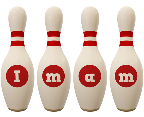 Imam bowling-pin logo