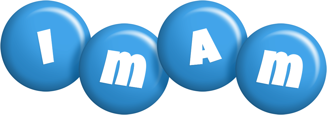 Imam candy-blue logo