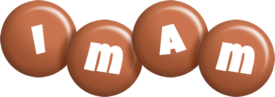 Imam candy-brown logo