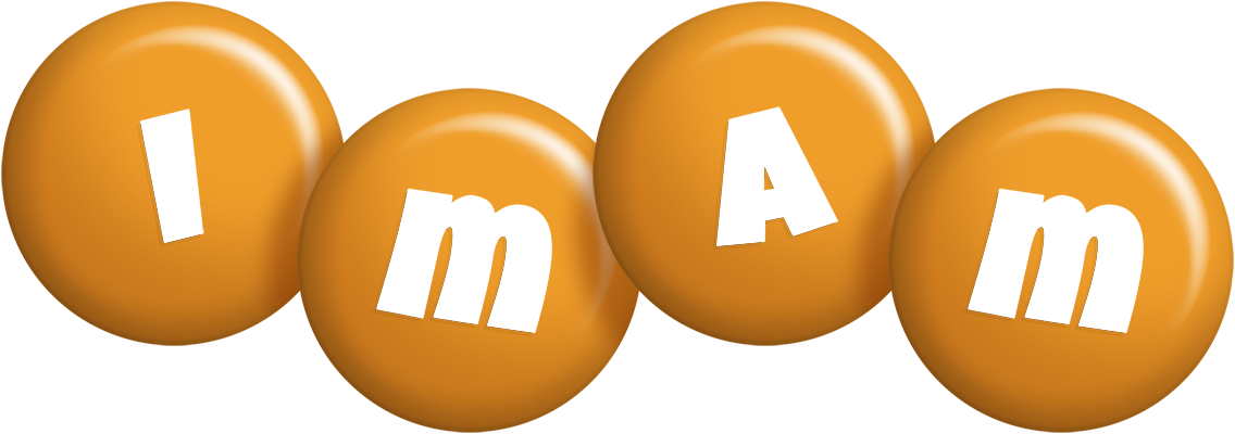 Imam candy-orange logo