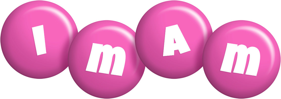 Imam candy-pink logo