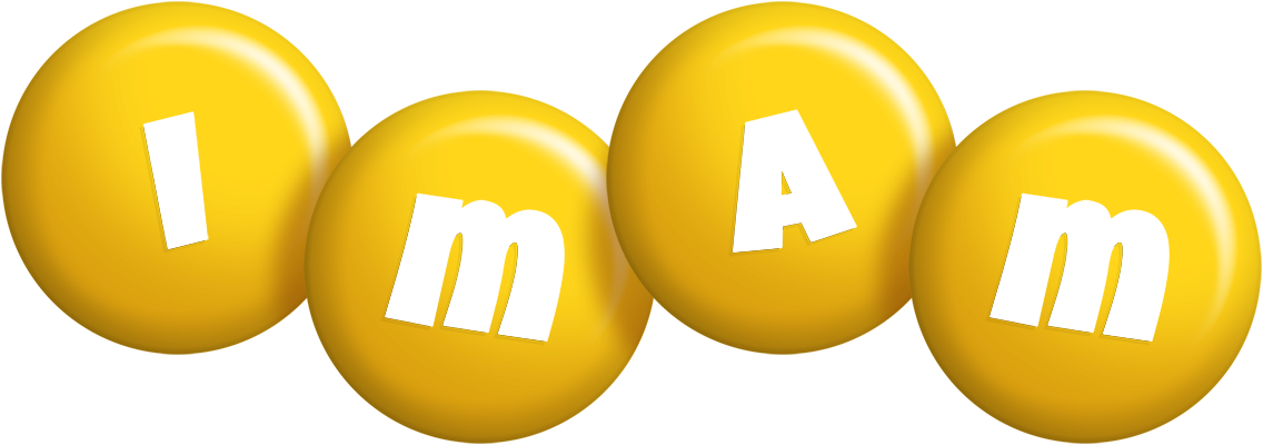 Imam candy-yellow logo