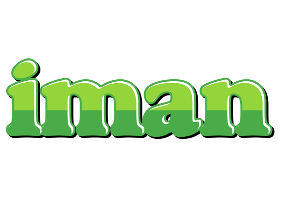 Iman apple logo