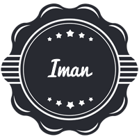 Iman badge logo