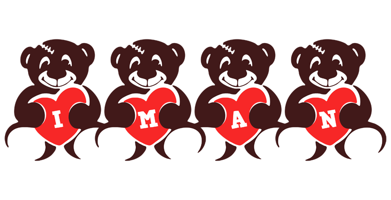 Iman bear logo