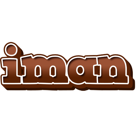 Iman brownie logo