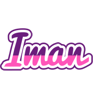 Iman cheerful logo