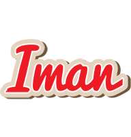 Iman chocolate logo