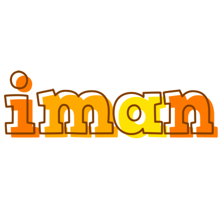 Iman desert logo