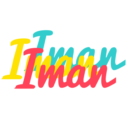 Iman disco logo