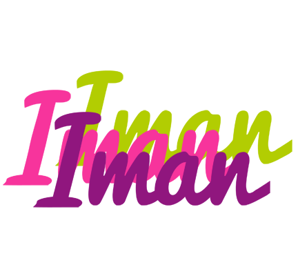 Iman flowers logo