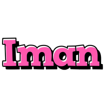 Iman girlish logo