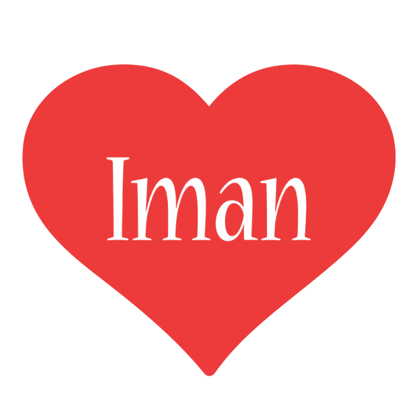 Iman love logo