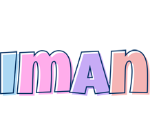 Iman pastel logo