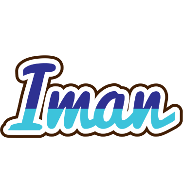 Iman raining logo