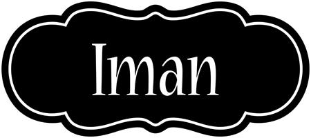 Iman welcome logo