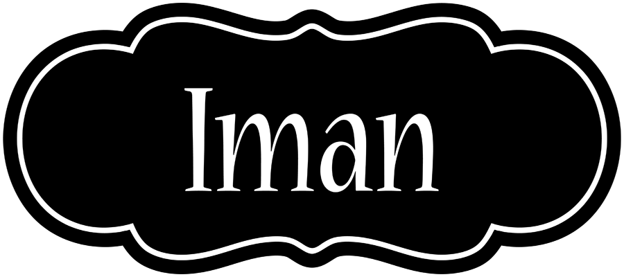 Iman welcome logo