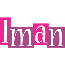 Iman whine logo