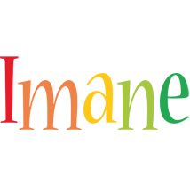 Imane birthday logo