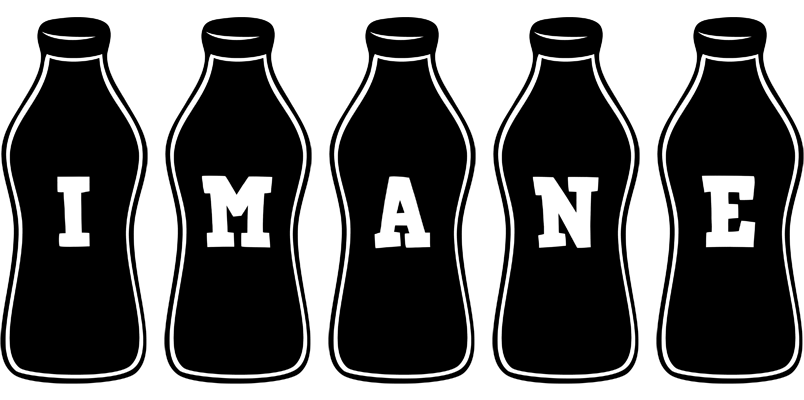 Imane bottle logo