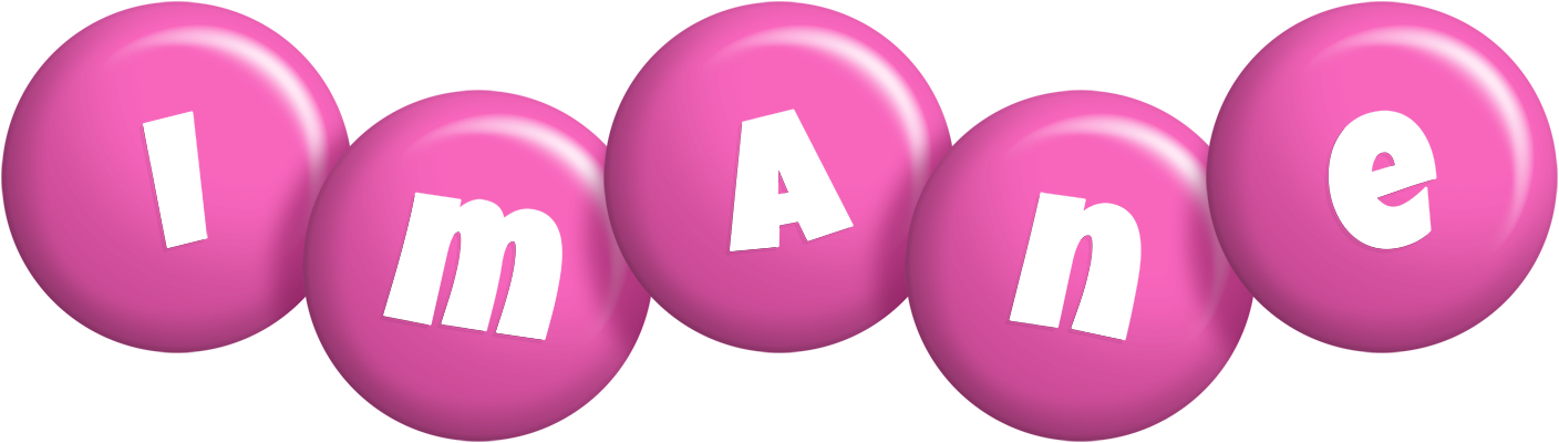 Imane candy-pink logo