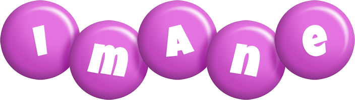 Imane candy-purple logo