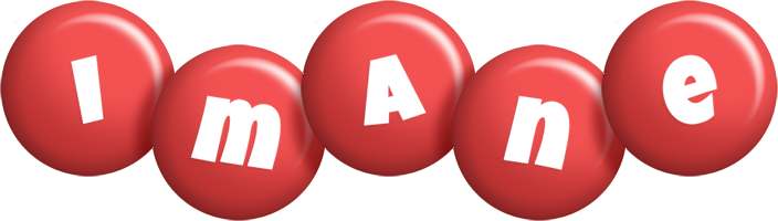 Imane candy-red logo