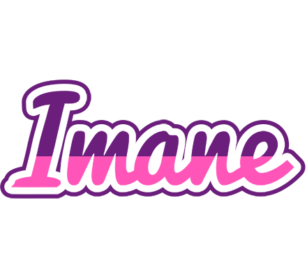Imane cheerful logo