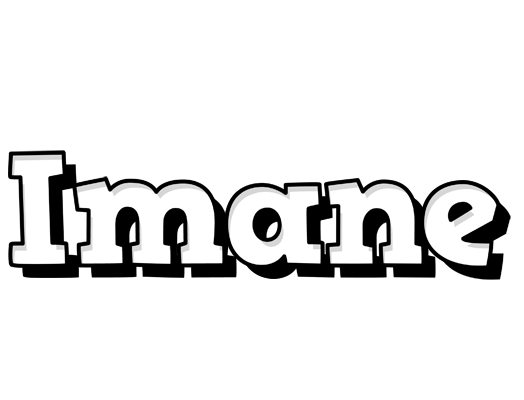 Imane snowing logo