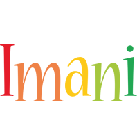 Imani birthday logo
