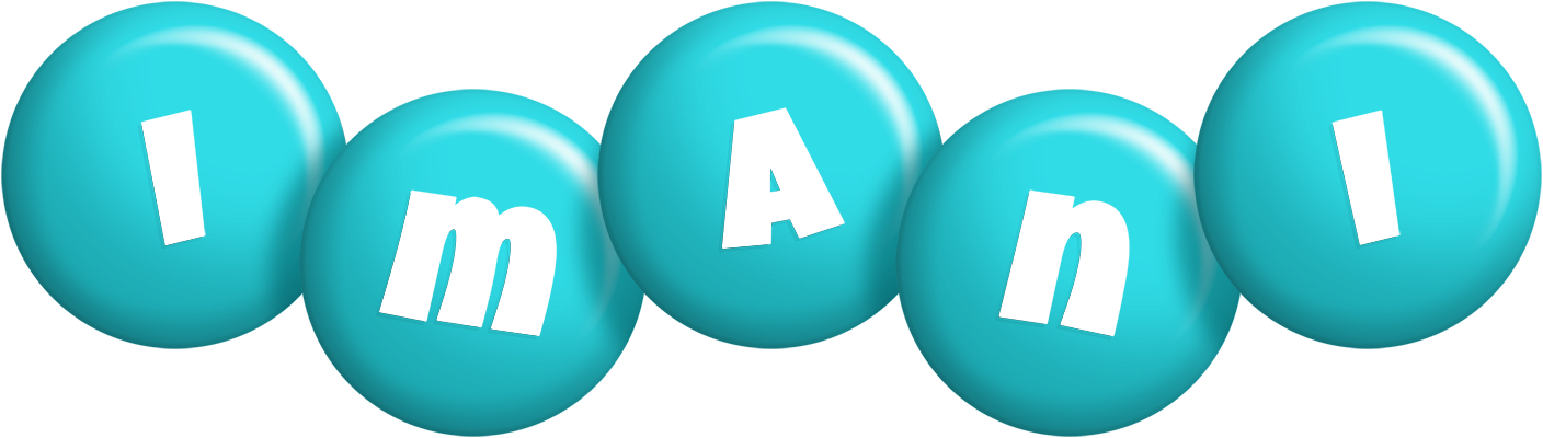 Imani candy-azur logo